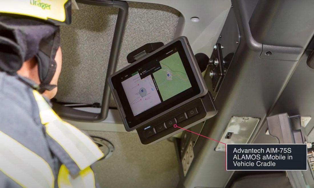 Advantech Rugged Tablet Advantech AIM-75S - Rugged tablet with barcode scanner