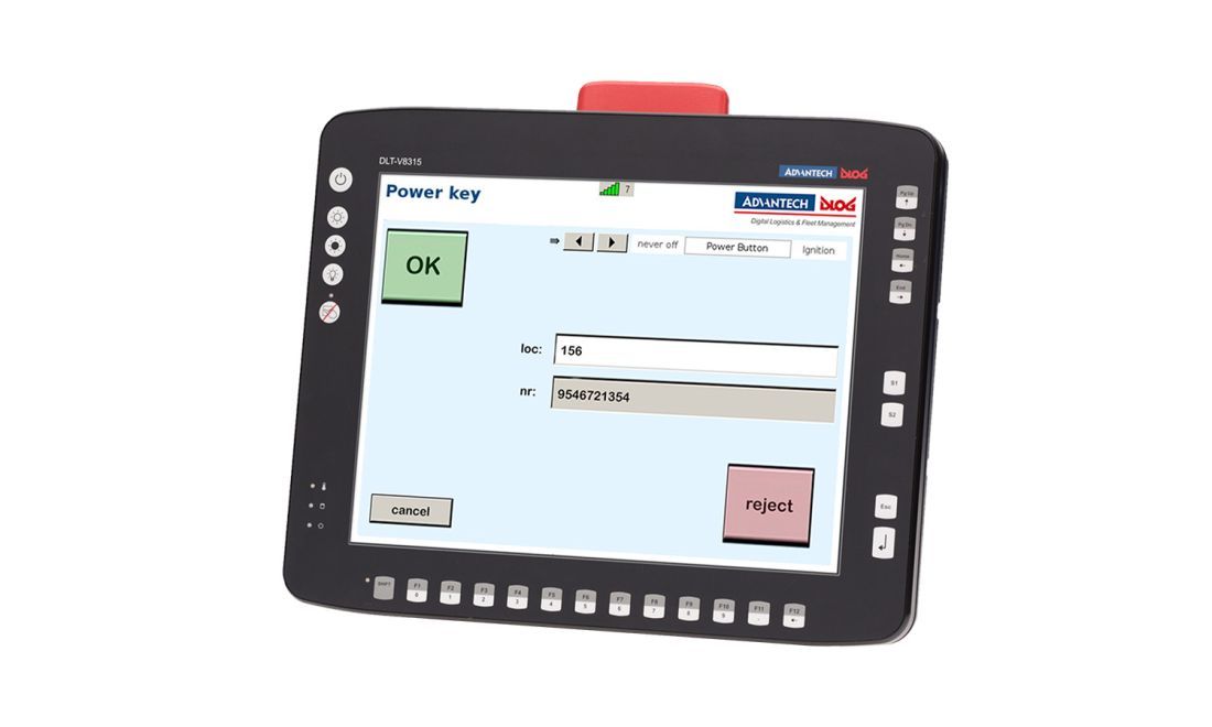 Advantech-DLoG DLT-V83 Frontansicht Advantech-DLoG DLT-V83 Frontansicht