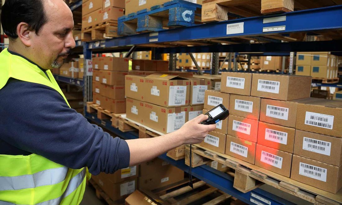 Denso BHT-1300 - Barcode Scanner with Display