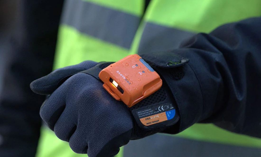 ProGlove Mark 3 im Einsatz