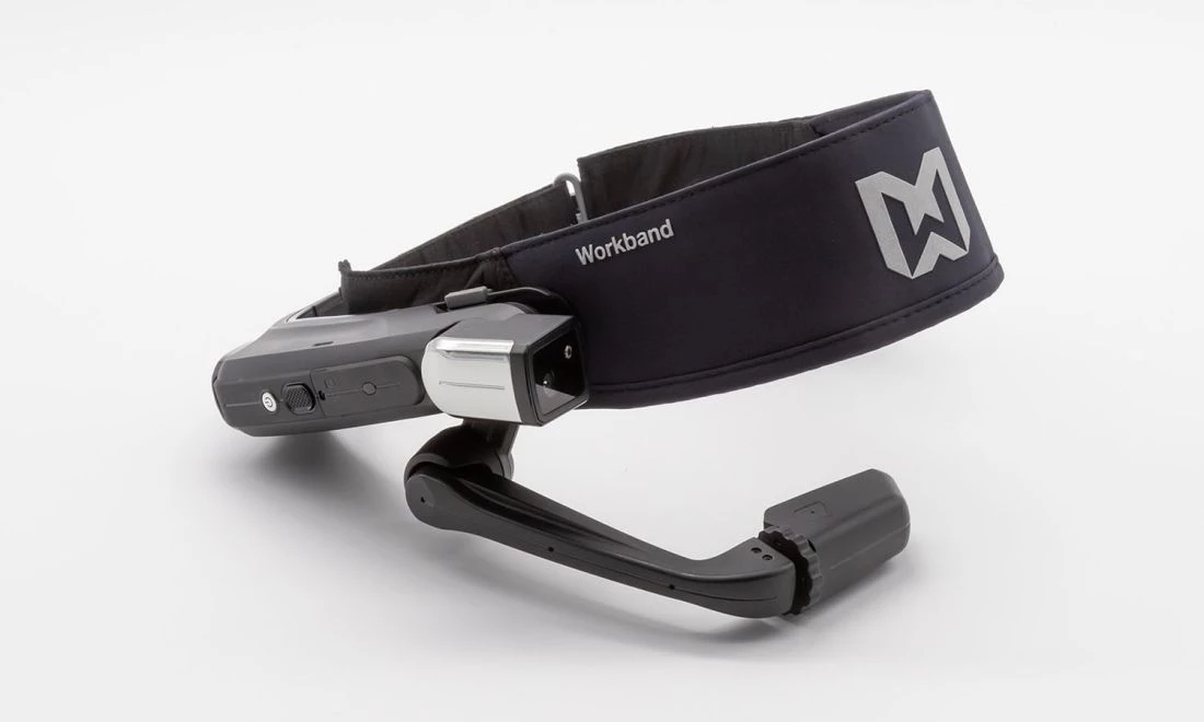 RealWear HMT-1 Seitenansicht RealWear HMT-1 Seitenansicht