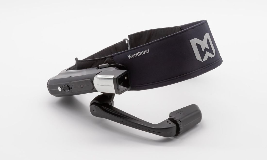 RealWear HMT-1 Side view RealWear HMT-1 Side view