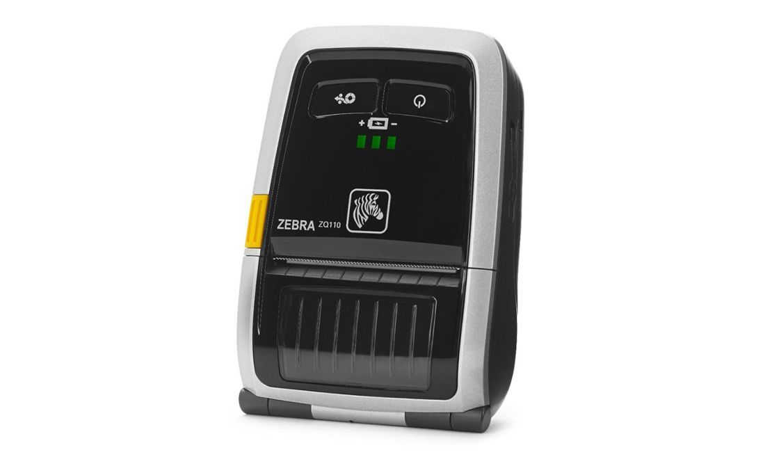Zebra ZQ110 Frontansicht Zebra ZQ110 Frontansicht