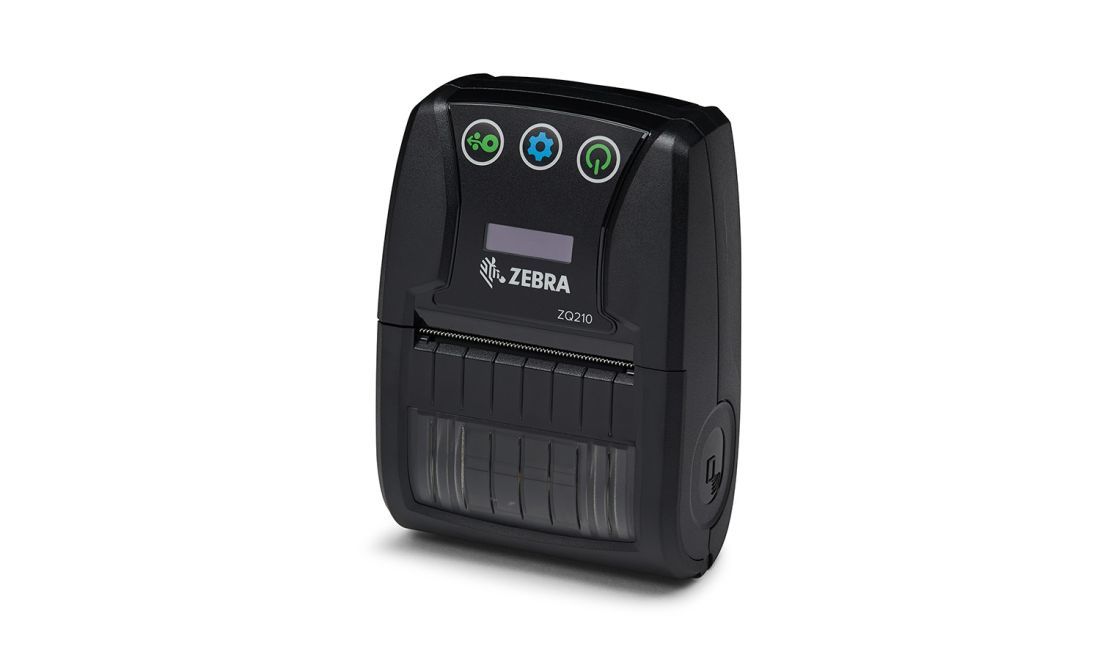Zebra ZQ200 Serie Frontansicht Zebra ZQ200 Serie Frontansicht