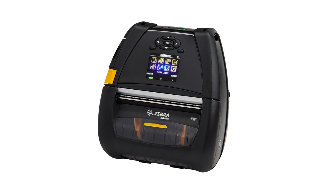 Zebra ZQ630 RFID Frontansicht Zebra ZQ630 RFID Frontansicht