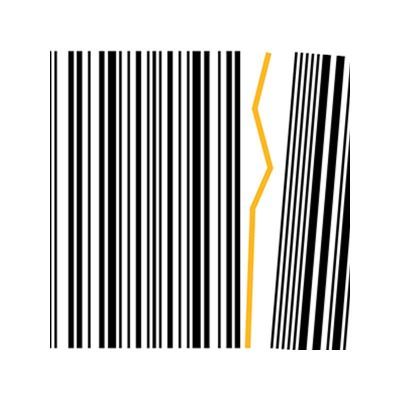 Where the barcode gets stuck