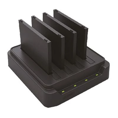4-fold battery charging station