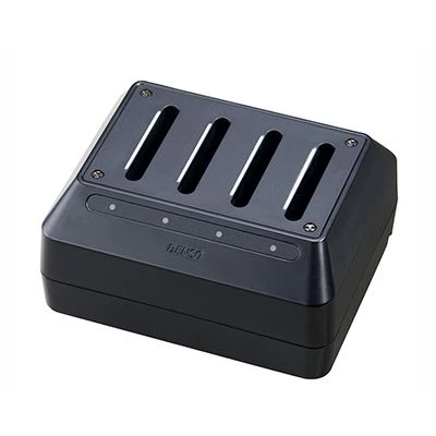 4-fold battery charging station