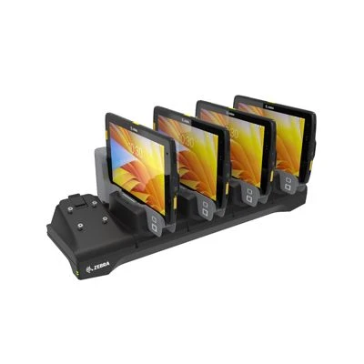 Zebra ET401 1- und 4-fach Ladestationen