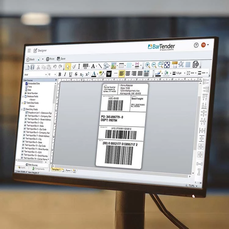BarTender Etikettensoftware BarTender Etikettensoftware