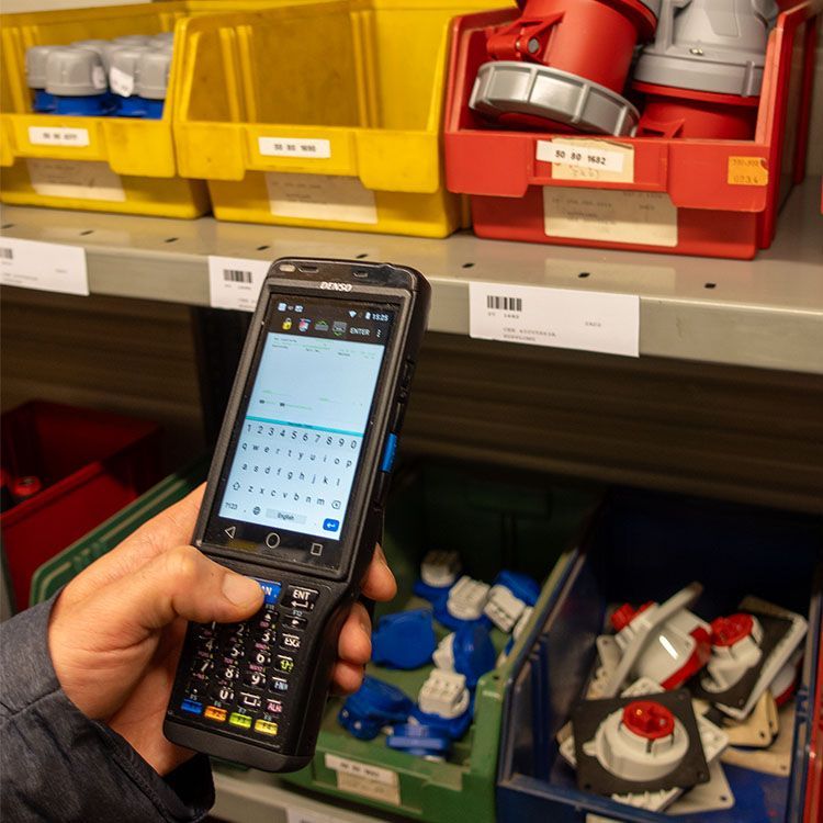 Inventory with barcode scanner Inventory with barcode scanner