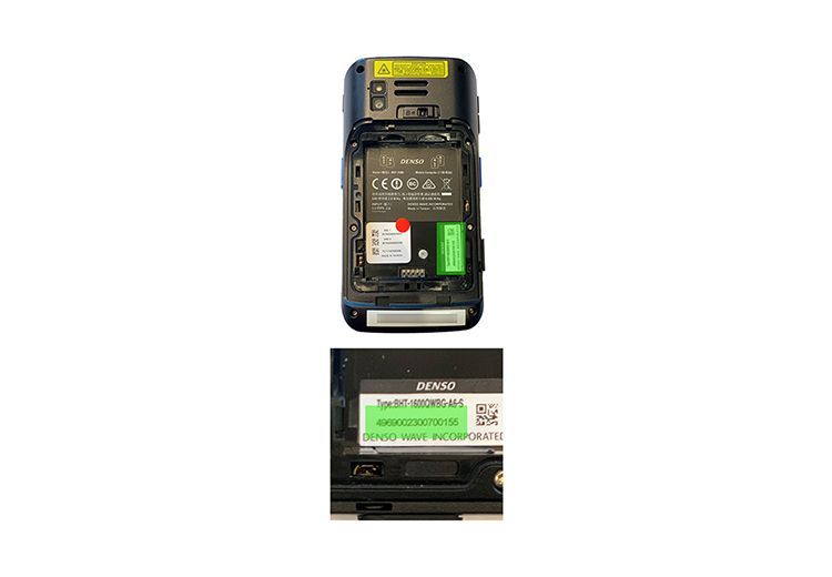 Serial number Denso BHT-1600