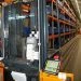 Forklift with terminal