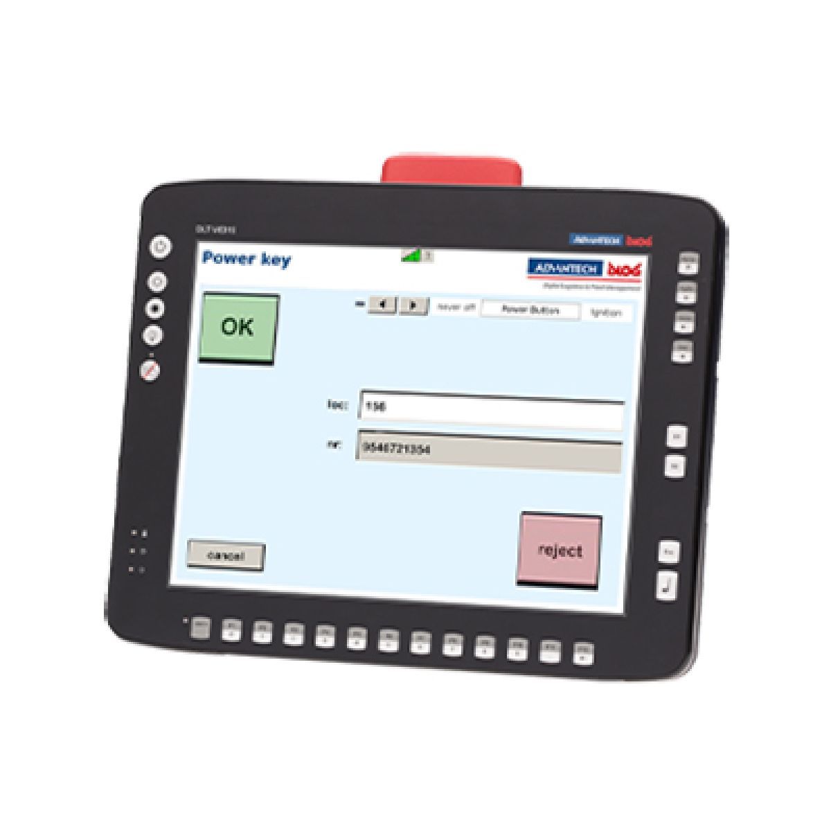 Kit Ricambio Touch Screen E Tastiera A Membrana Per ADVANTECH DLT-V8312 - Foto 5