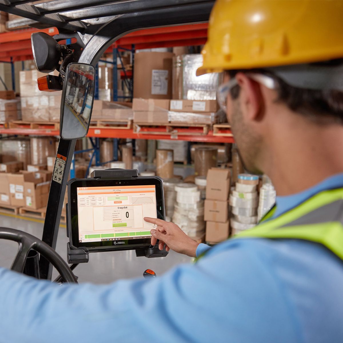 Efficient order picking with auto-ID